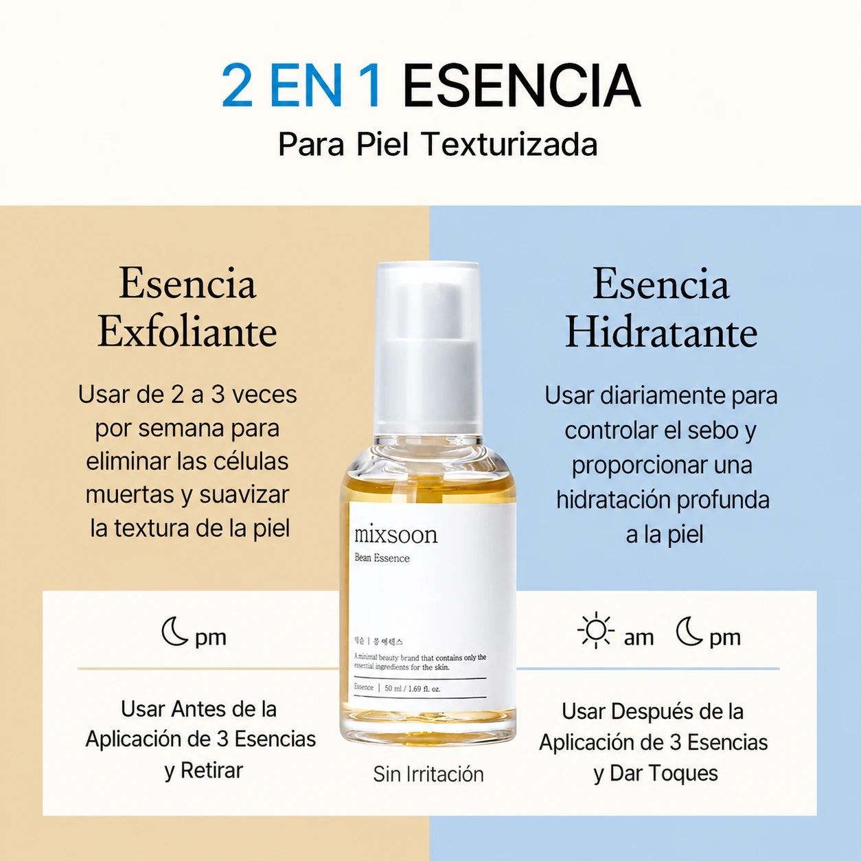 Bean Essence Primium - Escencia exfoliante